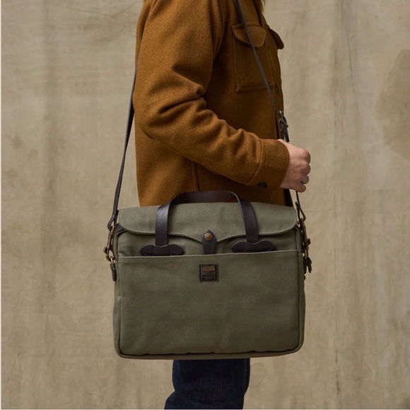 Filson Rugged Twill Original Briefcase - Picture 2 of 9
